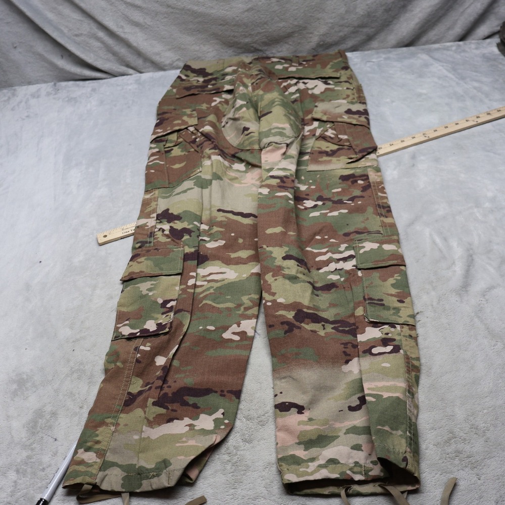 Military Pants Men Medium Long Camo Multicam Cargo Tactical Utility Combat 33x35 - Picture 11 of 12